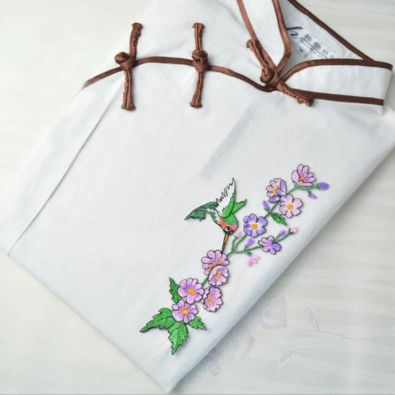 Аксессуары для аппликации с логотипом цветов и птиц патчи вышивкой утюгом одежды