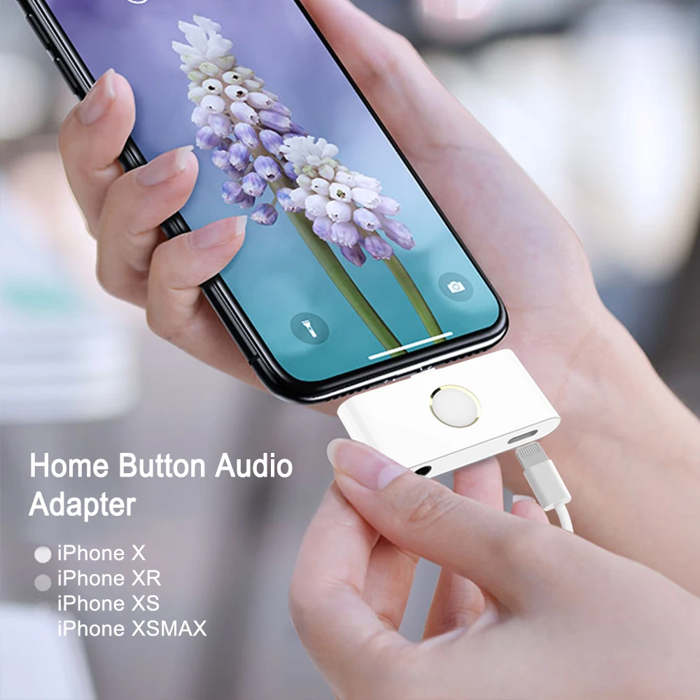 2019 Новое поступление кнопка домой аудио разъем для наушников зарядный адаптер