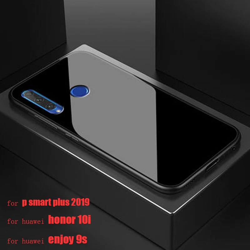 YueTuo стеклянный чехол для телефона, чехол, чехол для huawei honor 10i 10 i p smart plus 6,3 psmart plus enjoy 9s аксессуары