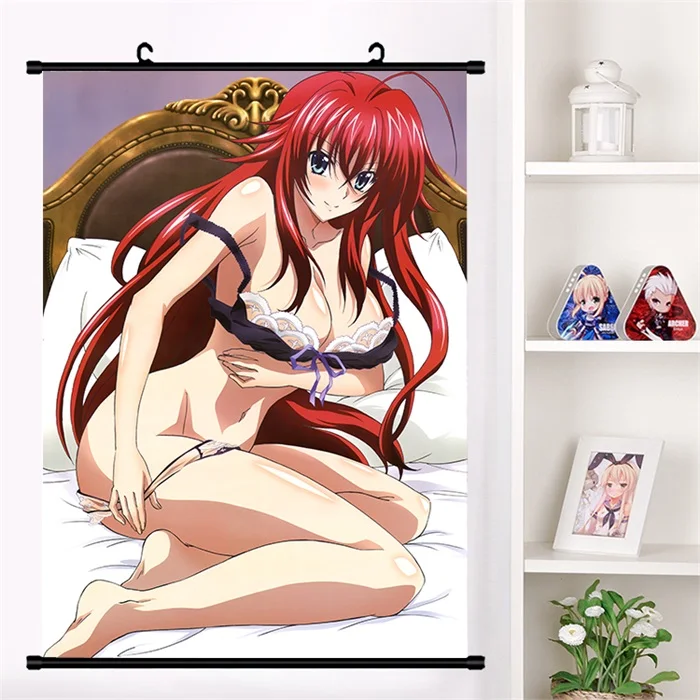 I Аниме старшеклассница DxD Азия Argento Himejima Akeno настенные свитки плакат мультфильм настенные подвесные плакаты коллекция домашнего декора - Цвет: I