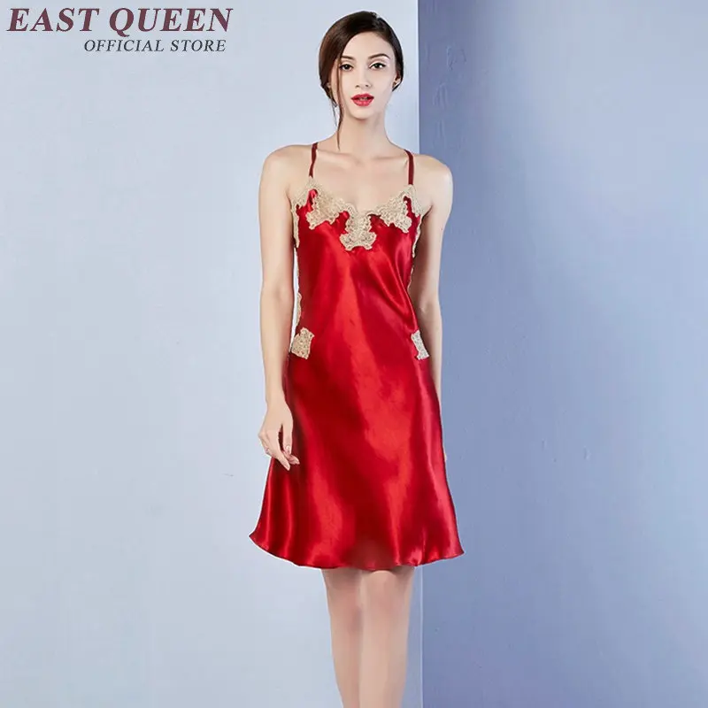 Горячее сексуальное ночное белье с открытой спиной дамское летний Стиль Шелковый женский сексуальный