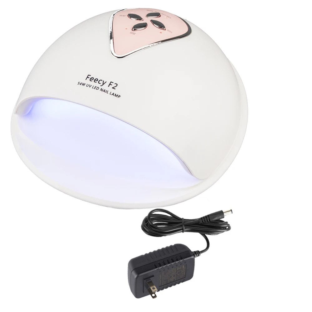 F2 54W pink US plug УФ-лампа для маникюра, Сушилка для ногтей 54 Вт светодиодный лак для ногтей светильник сушки всех видов гель УФ Лампе для лака для ногтей, лак для ногтей гель лак для ногтей Ламповые ленты для Feecy F2 - Цвет: F2 54W pink US plug