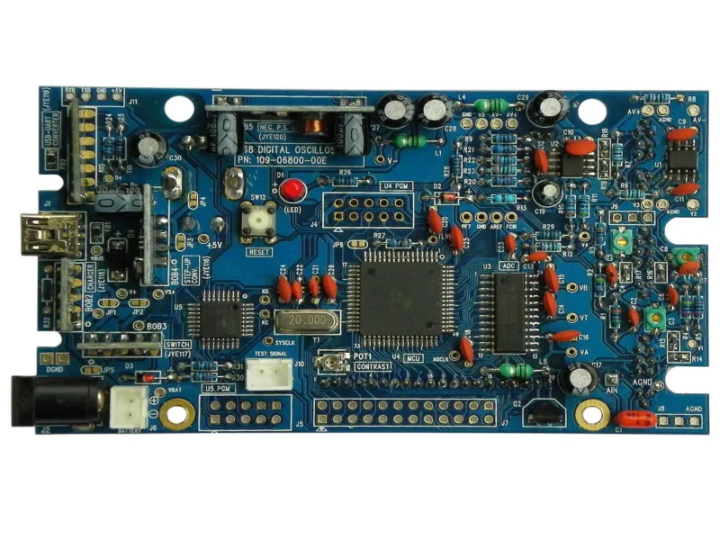 DSO068 20 МГц Мини цифровой осциллограф DIY F версия наборы экран электронный Обучение