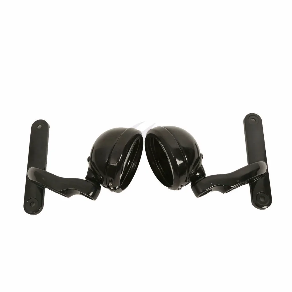 Мотоцикл 4 1/2 &quotпротивотуманные сигнальные осветительные кронштейны с корпусом