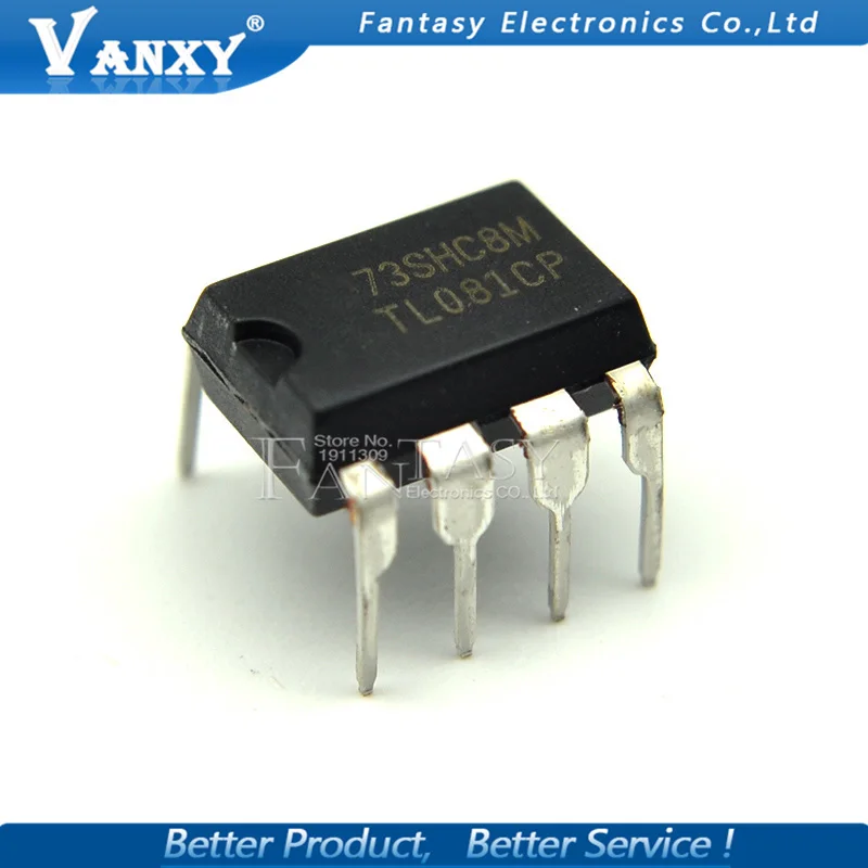 10 шт. TL081CP DIP8 TL081 DIP TL081C 8 новый и оригинальный IC|ic dip| |