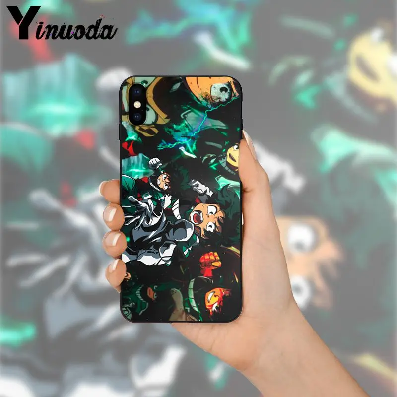 11pro MAX My Hero academic прекрасный новый чехол для телефона Fundas Apple iPhone 8 7 6 6S Plus X XS 5 5S SE XR