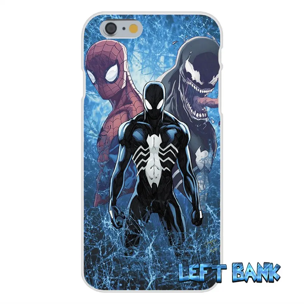Spiderman злодей Marvel Venom кремния мягкий чехол для телефона HTC один m7 M8 A9 M9 E9 плюс Desire 630