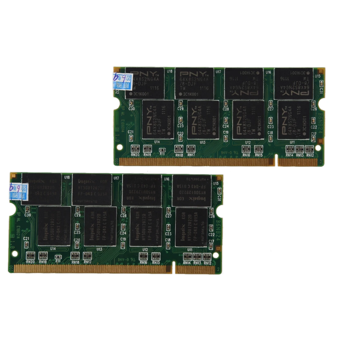 2GB 2X1GB PC2700 DDR-333 Non-ECC 200-Pin CL2.5 ноутбук(SODIMM) память(ram) новая