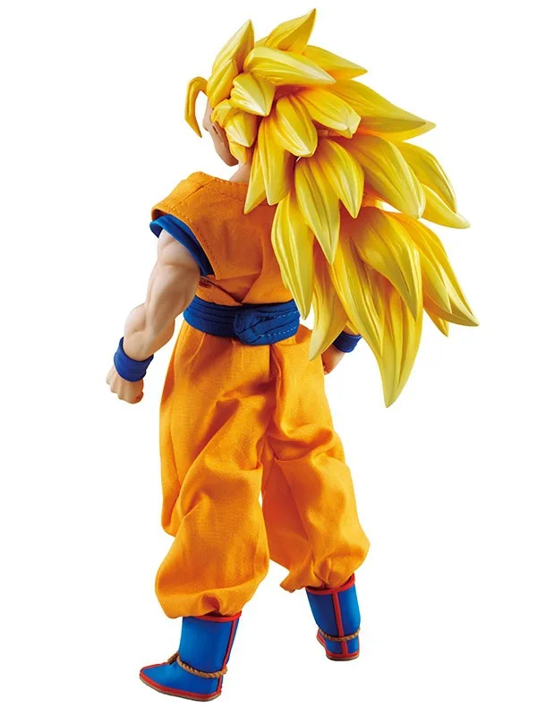 Лидер продаж 21 см Dragon Ball Z Сон Гоку ПВХ фигурку DOD Супер Саян 3 Коллекционная модель
