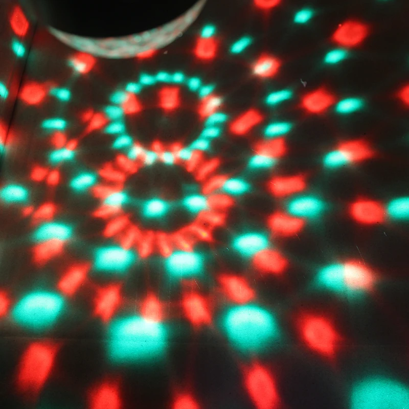 Лампа в виде волшебного шара со стразами лазерный проектор с голосовым