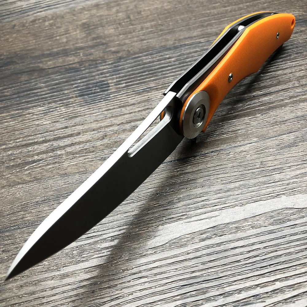 BJL Bear темные складные ножи D2 лезвие Тактический нож G10 Ручка диких кабан кемпинг охотничий нож выживания Открытый EDC инструмент