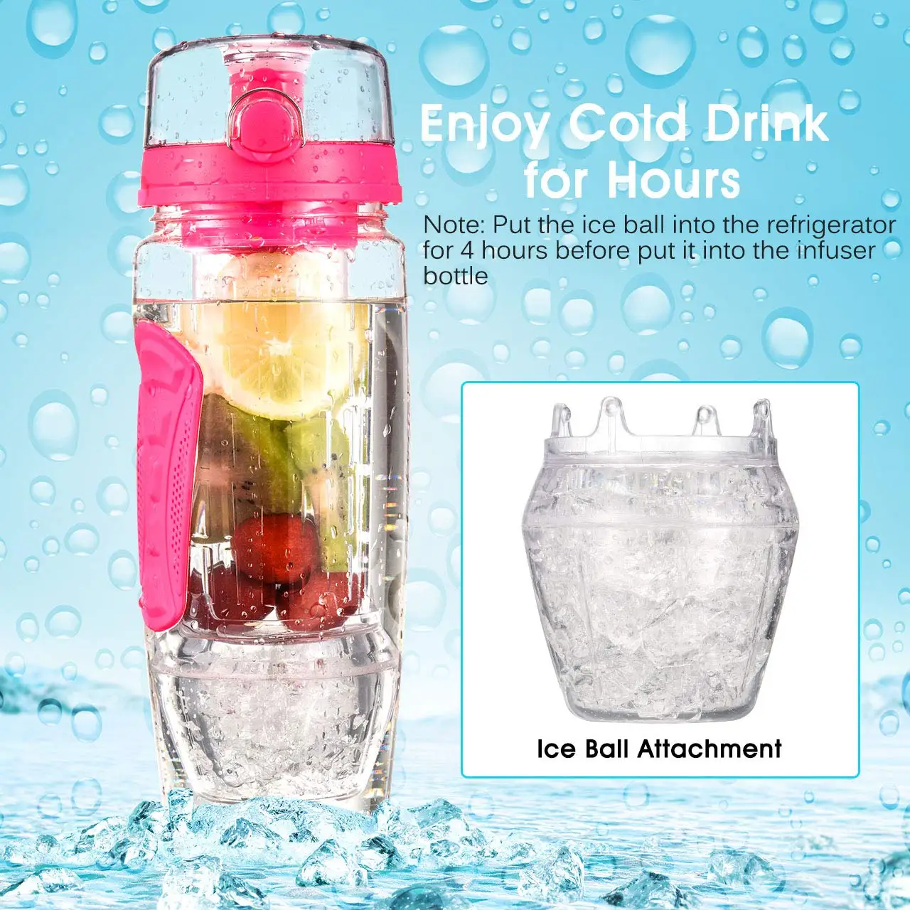 Бутылка для воды uberBottle-32 oz | герметичные бутылки дети школа спорт велосипед с
