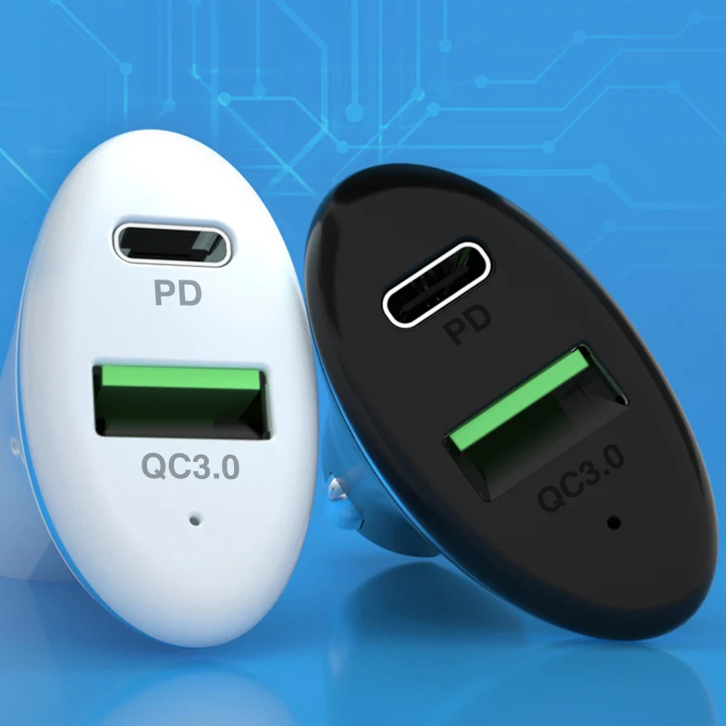 Quick Charge 3.0 USB Car Charger For Samsung Galaxy S10 S9 S8 Plus S10e M40 M30 M20 M10 Mobile Phone QC3.0 PD Fast Charging | Мобильные