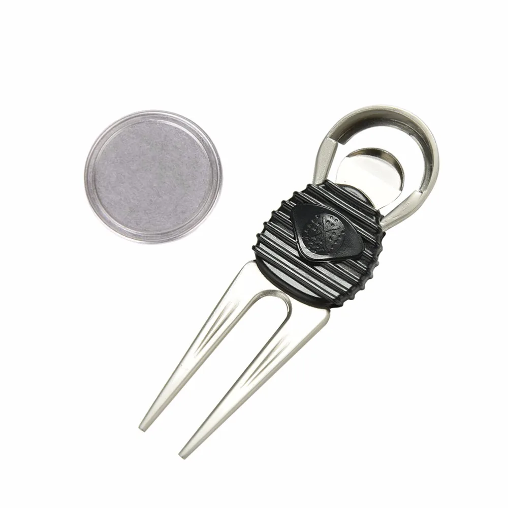 Лидер продаж нержавеющая сталь 1 Инструмент для гольфа мяч гольф-клуба вилка