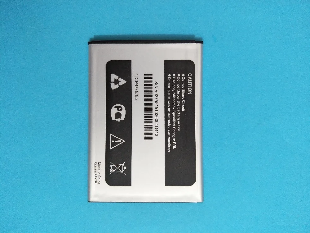 AZK Новый 1800mAh Сменный аккумулятор для телефона MICROMAX Q413 3 7 V 11CP4/75/55 / V02755151030004Q413|battery