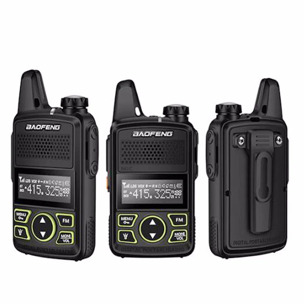 Рация Baofeng BF T1 Mini двухсторонняя с наушником UHF 400 470 МГц 20 каналов 2 шт|Рации| |