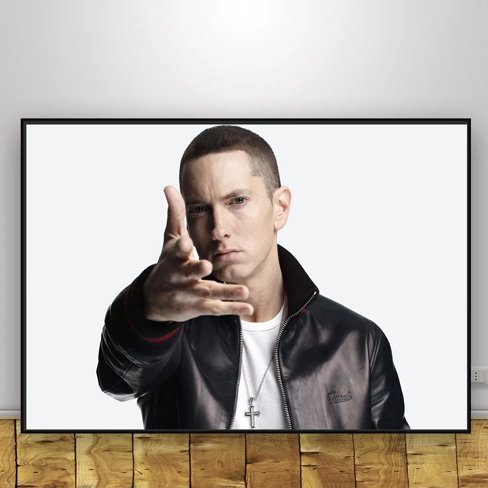 Eminem делает шелковые ткани плакат и печать стены искусства картина Картина