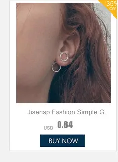 Jisensp, Летний стиль, панк, модные, простые, Т-образные серьги, куртка для женщин, свадебные подарки, Букле д 'Орель, femme ED140