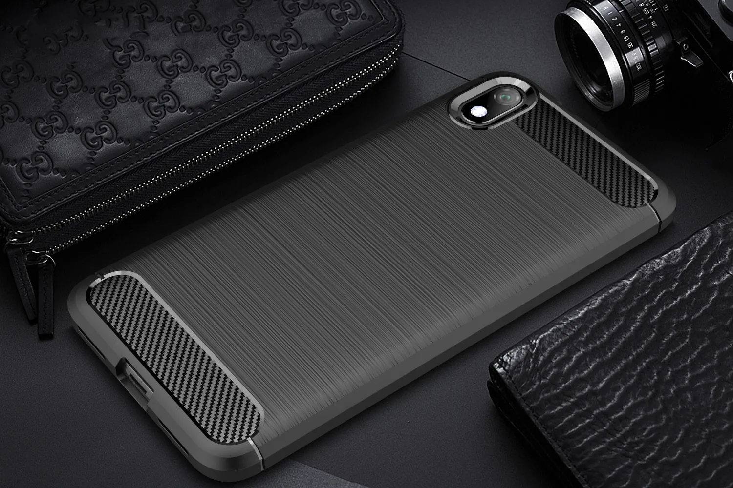 Carbon Fiber Protective TPU Silicone Back Cover For Xiaomi Redmi 7A Y3 Y2 Y1 S2 Go Note 8 7 6 5 Pro Plus 7S 6A 5A 4A 4X A2 Lite |