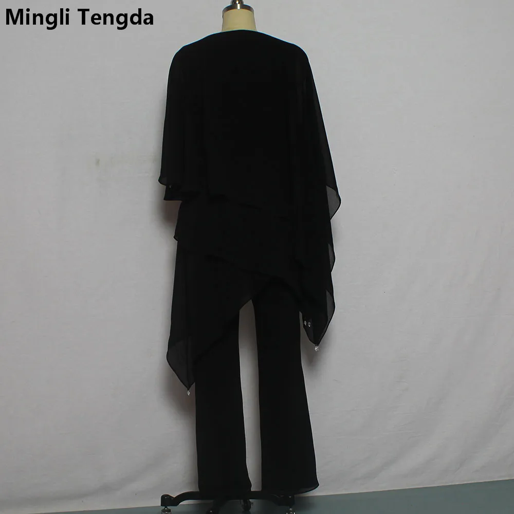 Mingli Tengda Gary шифоновые два предмета мать брючные костюмы невесты пляжные
