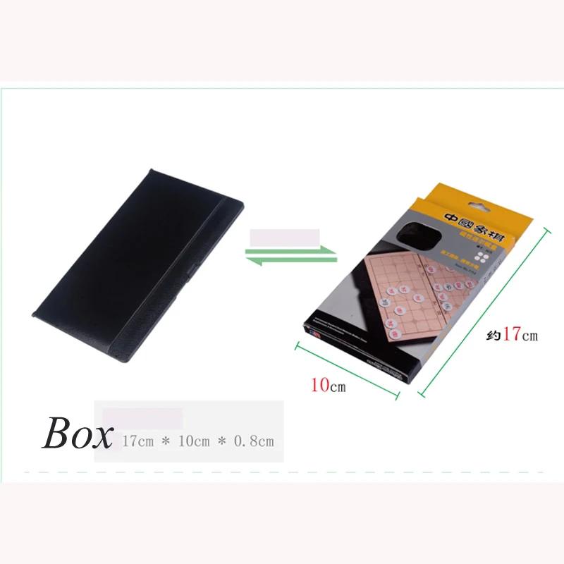 Новые Классические Пластиковые кнопки магнитные китайские шахматы Складная