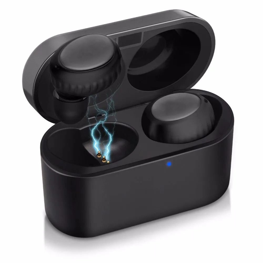 Bluetooth 5.0 True Wireless headphones Sweatproof Sport headset Hands-Free Call Deep Bass Stereo Sound in-Ear Earphones | Электроника