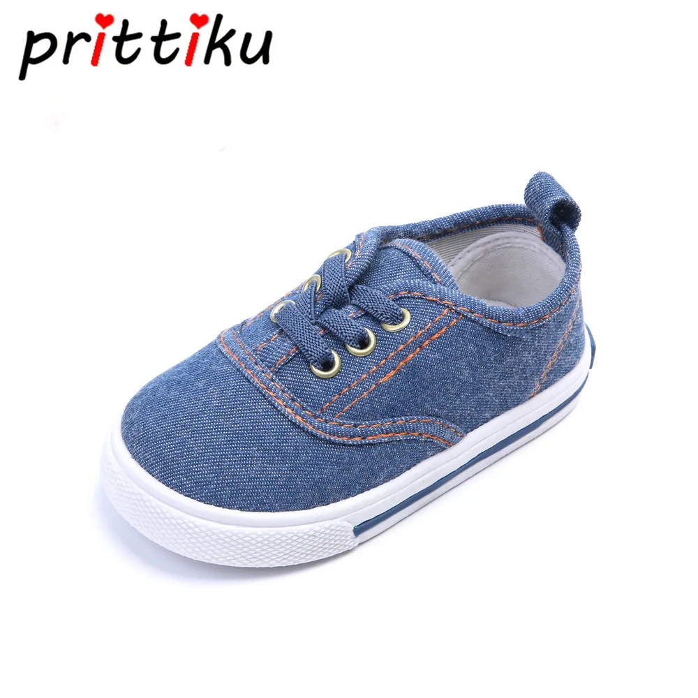 Кеды для маленьких мальчиков и девочек холщовые кроссовки Повседневная модная