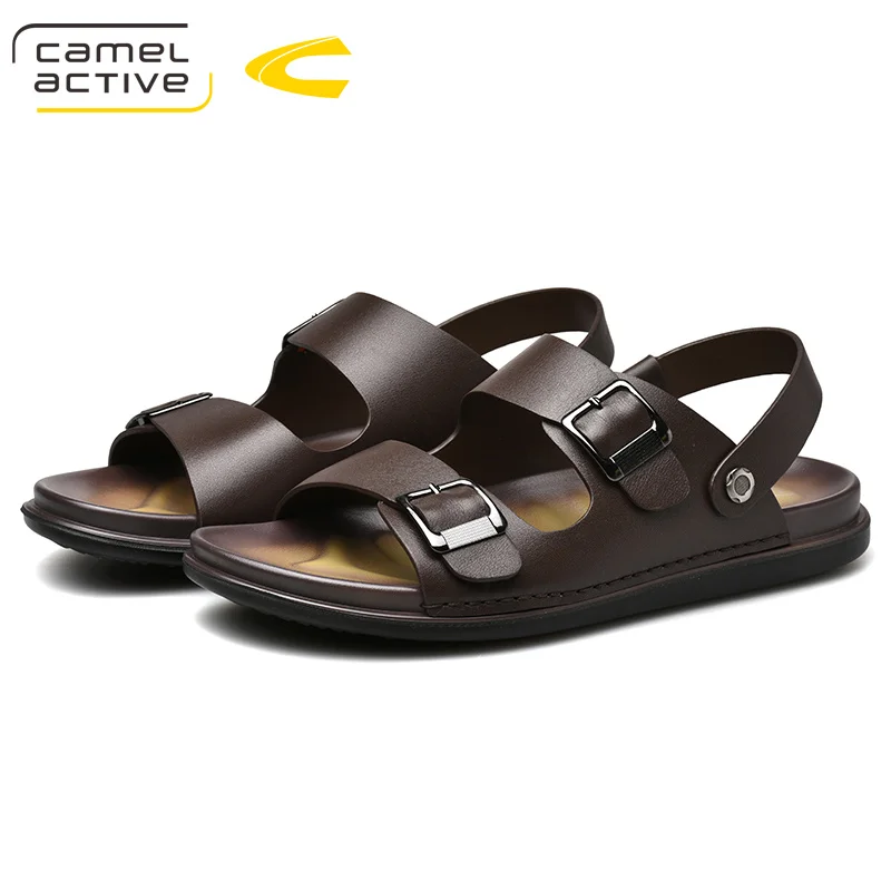Сандалии Camel Active из натуральной кожи быстросохнущие летние качественные