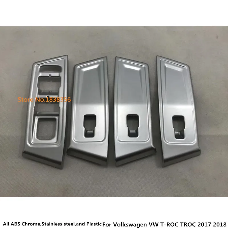 Для Volkswagen VW T-ROC TROC 2017 2018 2019 2020 2021 Автомобильная наклейка внутреннее стекло панель