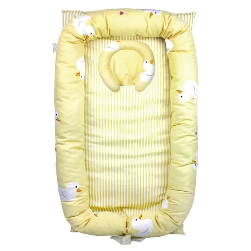 Kidlove портативный матрас для новорожденных, многофункциональная детская складная кровать для путешествий с бампером