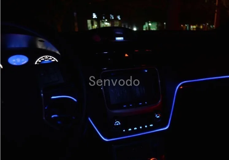 Прозрачный оптоволоконный кабель 5mX для освещения автомобиля диаметр 3 мм|pmma fiber