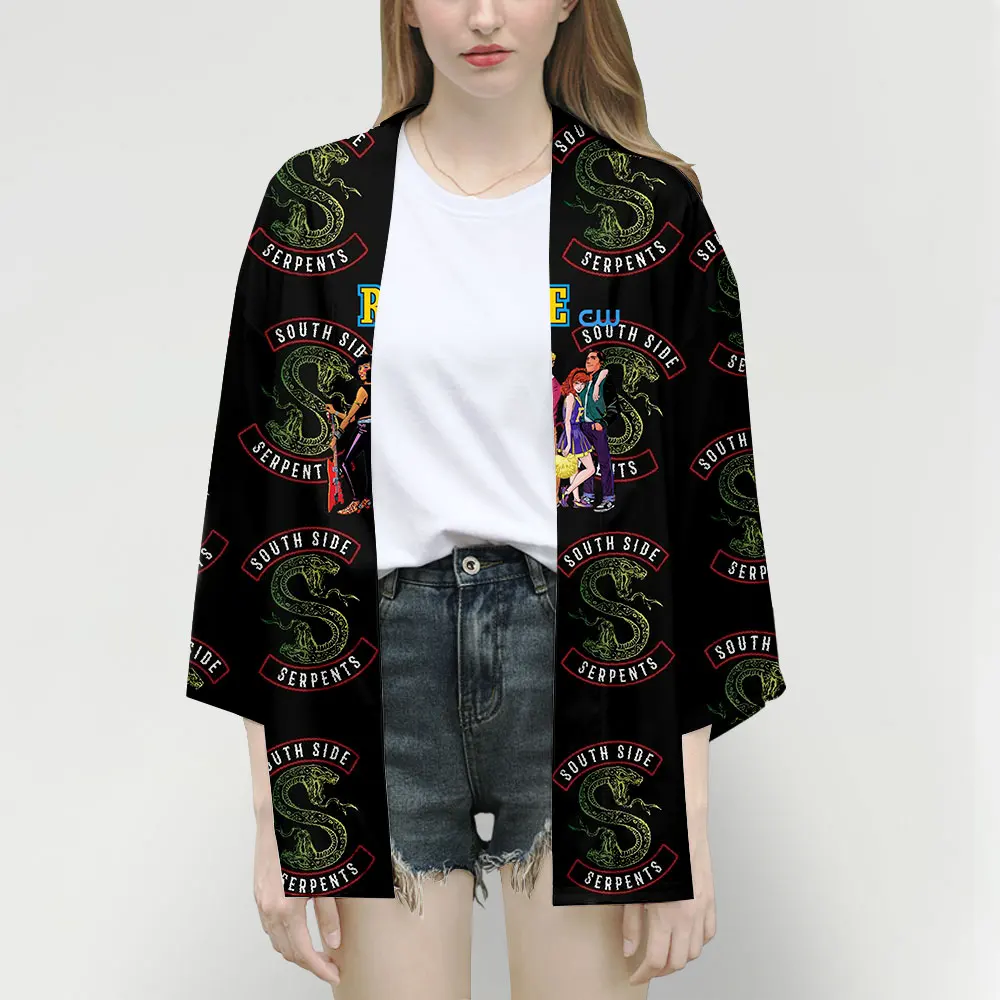 Женские кимоно ривердейла традиционная одежда в японском стиле Харадзюку блузки