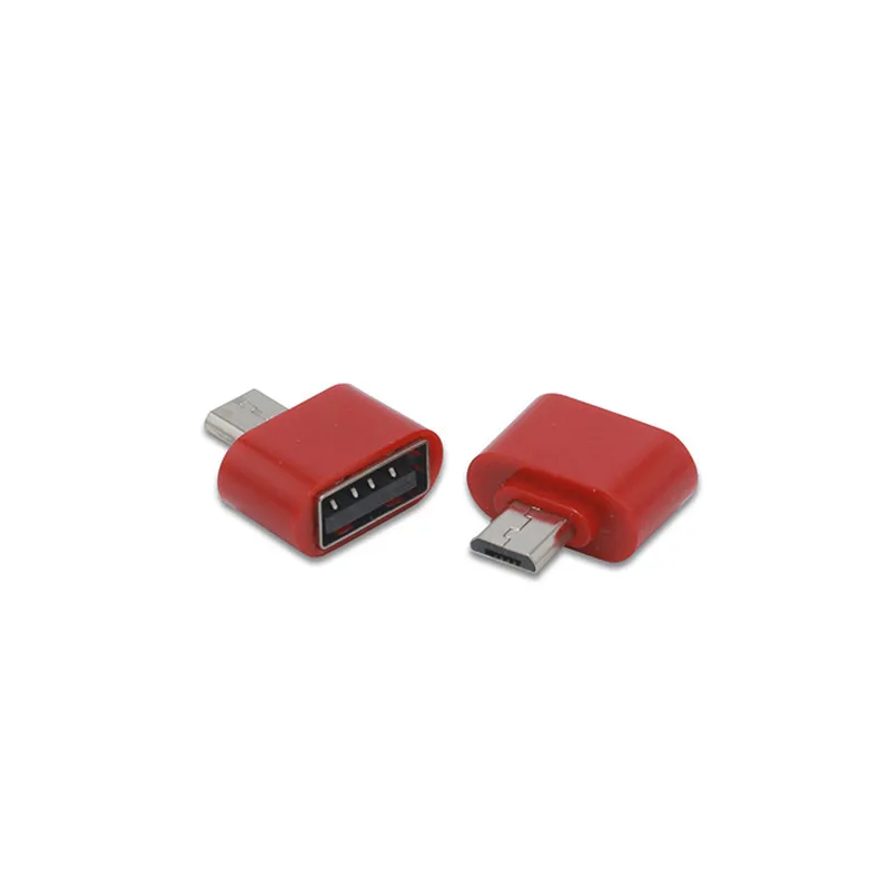 7 Micro USB OTG адаптер Мужской к USB 2,0 Женский Разъем данных портативный OTG конвертер для samsung Android преобразователи мобильных телефонов - Цвет: 7