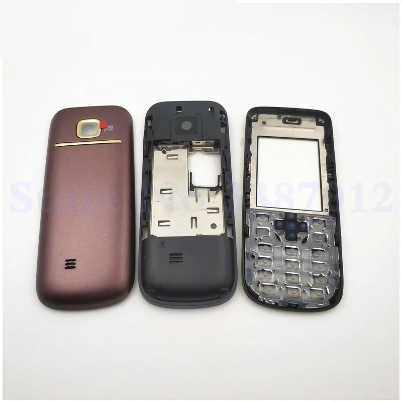 For Nokia 2700 Housing Cover Door Frame + Battery Back Keypad Logo Free Delivery | Мобильные телефоны и аксессуары