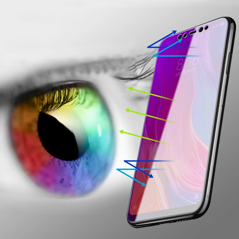 9D анти синий свет мягкий полный Чехол гидрогель защита для экрана Huawei Magic 2