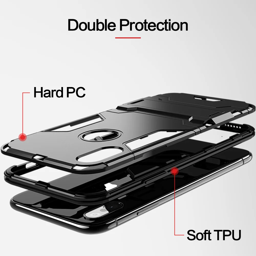 Защитный чехол для Huawei P20 Pro Lite Mate 20 P Smart Защитные чехлы Honor 10 6X 8X Магнитная задняя