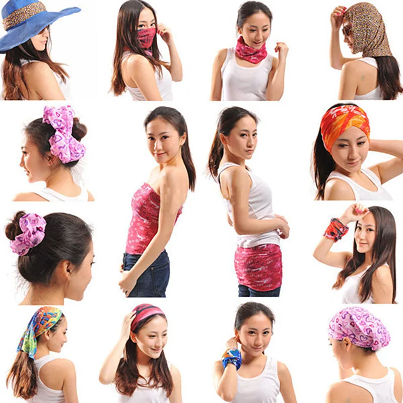 Женские и мужские многофункциональные повязки на голову Copiro дышащие для