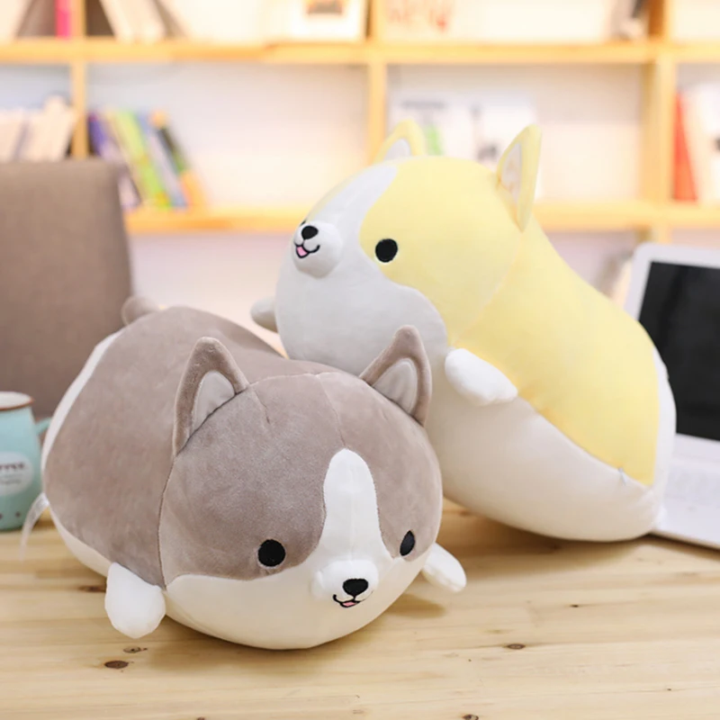 35 см милая плюшевая игрушка корги для собаки мягкая мультяшная Подушка с