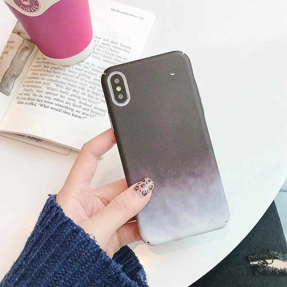 BUY IT KISSCASE Rendering Mountain Pattern Phone Case For Xiaomi Note 7 6 Pro Cover Hard PC Redmi 4X 5 Plus Capa |
