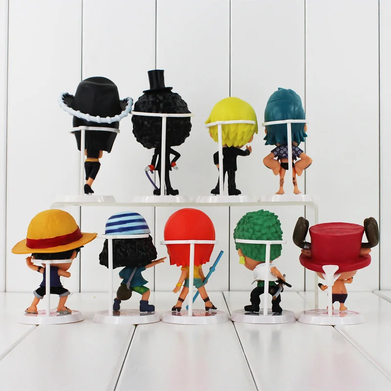 Фигурки героев японского аниме Luffy Chopper Robin Zoro Sanji Nami коллекционные модели игрушек