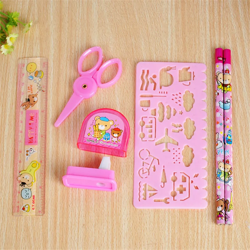 Наборы канцелярских товаров для детей Coloffice Kawaii Детские держатели ножницы