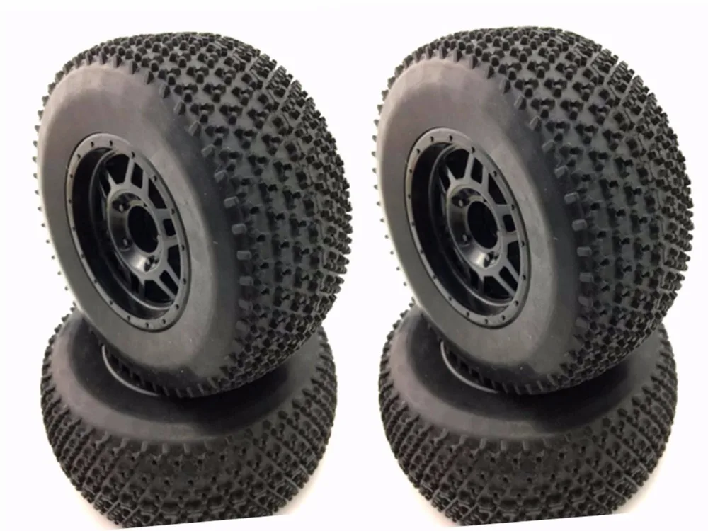 Новинка набор колес и ободов 1:10 для коротких пробежек 4 шт. HPI kyosho Tamiya Team Losi FS racing 2WD