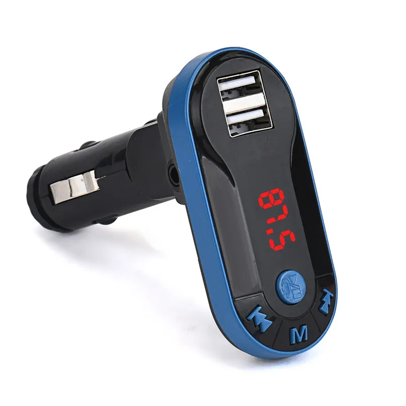 Bluetooth беспроводной fm передатчик Автомобильный Mp3 плеер модулятор Handsfree Dual USB