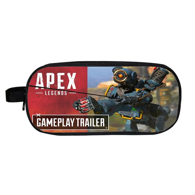 Мультяшная игра APEX пенал косметичка на молнии сумка студенческий канцелярский