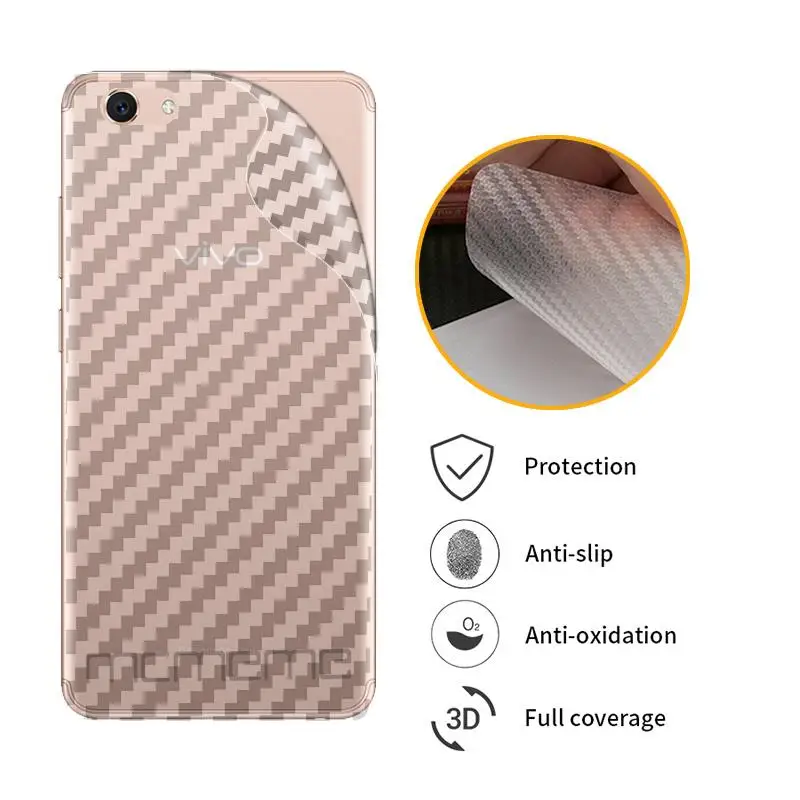 3D защитная задняя пленка из углеродного волокна для VIVO Y15 Y17 Y71 Защитная vivo Y 15 17 71 |