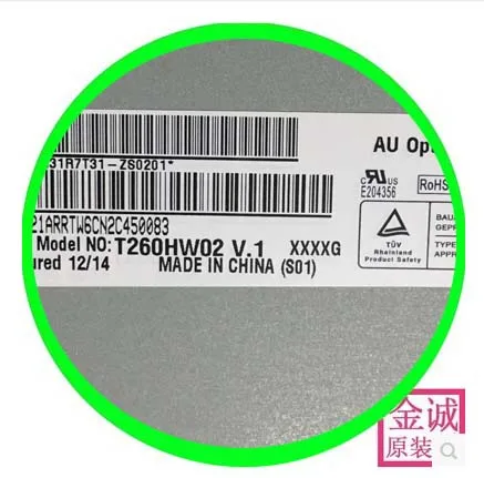 100% оригинальный новый T260hw02 v1 AUO HD full view ЖК экран lc260eun sda1/sca1|ЖК-экраны и панели для