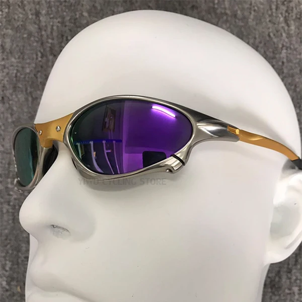 purple Поляризационные велосипедные виды спорта мужские солнцезащитные очки для рыбалки велосипед очки фотохромные очки велосипедные H8-3 - Цвет: purple