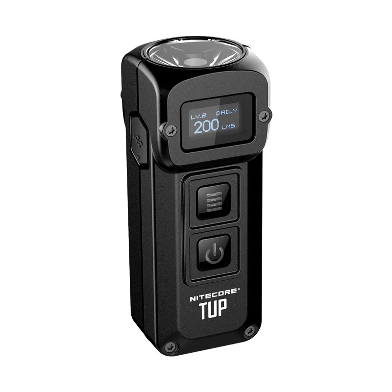 NITECORE TUP USB перезаряжаемая вспышка CREE XP-L HD V6 max 1000 люмен мини-луч броска 180 метра EDC