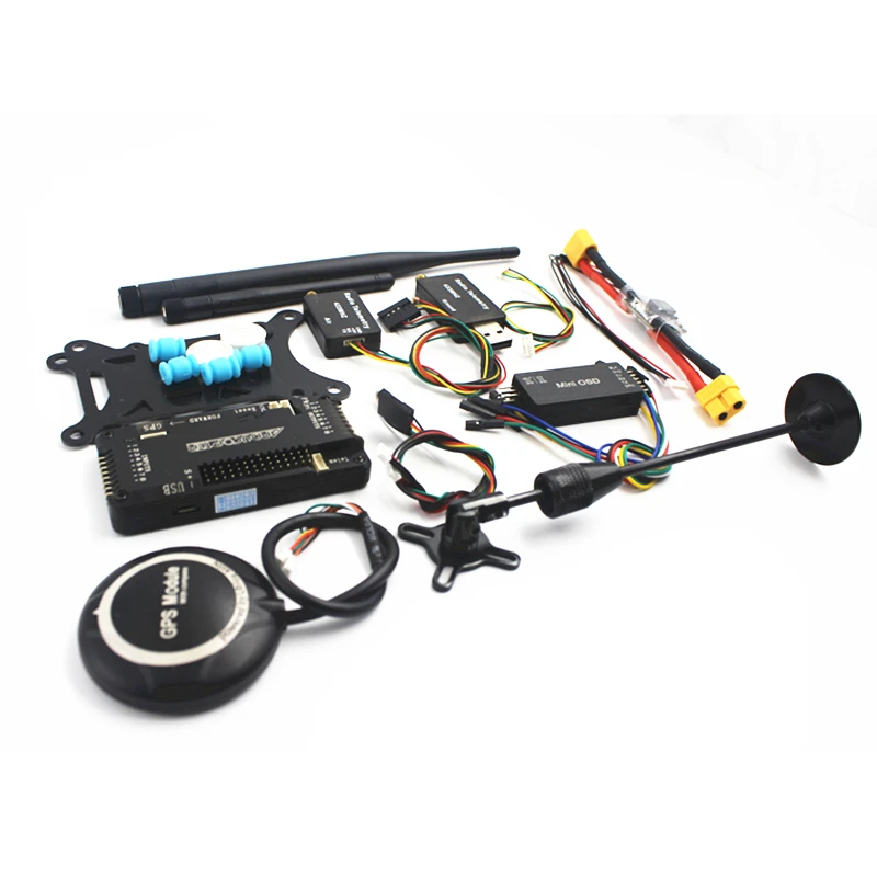 Контроллер полета APM 2 8/2 6 + NEO M8N GPS / 6M компас с питанием moulle Mini OSD 915 433