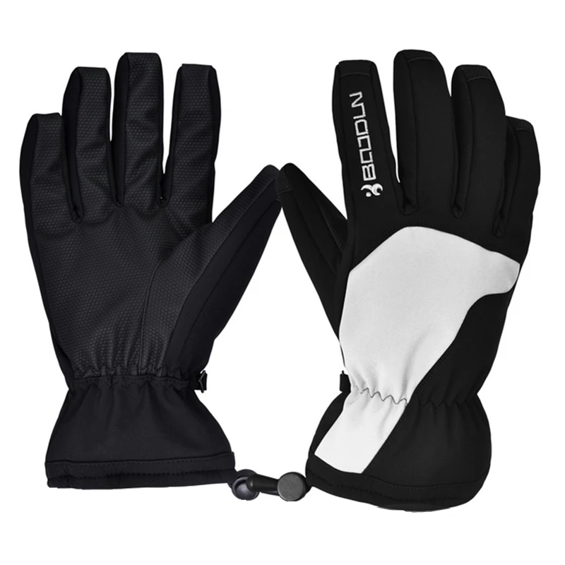 Мужские зимние перчатки водонепроницаемые для сноуборда мотоциклетные